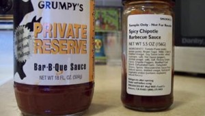 Grumpy's Private Reserve Bar-B-Que Sauce vs. Mad Will's Chipotle Barbecue Sauce
