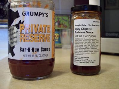 Grumpy's Private Reserve Bar-B-Que Sauce vs. Mad Will's Chipotle Barbecue Sauce