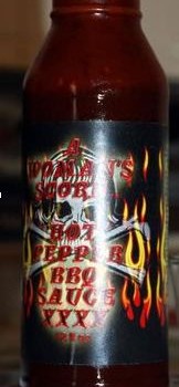 A Woman's Scorn Hot Pepper BBQ Sauce XXXX