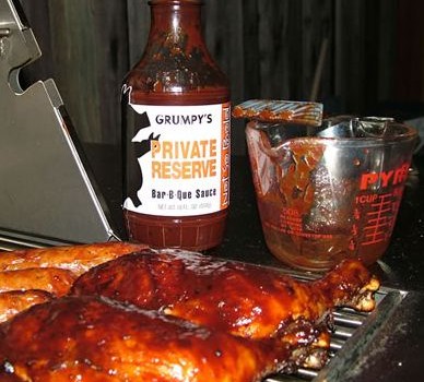 Grumpy's Private Reserve Bar-B-Que Sauce, Not So Bold