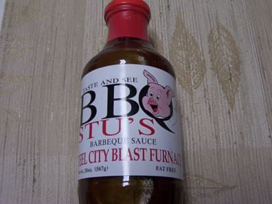 BBQ STUs Steel City Blast Furnace BBQ Sauce