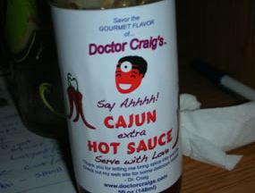 Doctor Craigs Cajun Hot Sauce