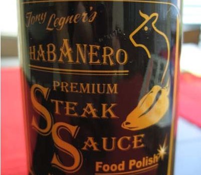 Tony Lengers Premium Habanero Steak Sauce