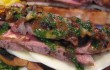 Open Face Steak Sandwiches