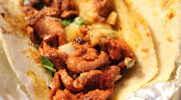 Chachos Pastor Pork Taco