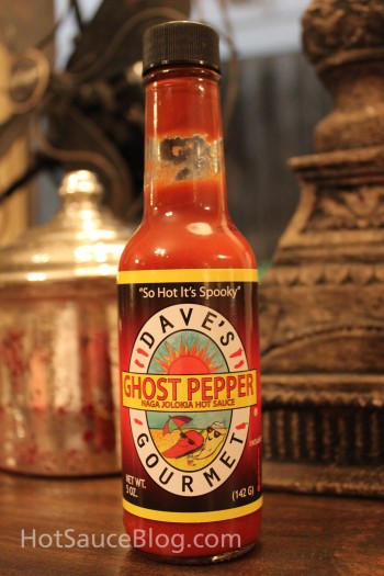 Dave's Gourmet Ghost pepper naga Jolokia Hot sauce