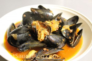 Jalapeno Chorizo Steamed Mussels