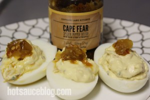 Cape Fear Spicier Pepper Relish Eggs