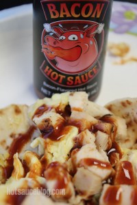Bacon Hot Sauce Close Up