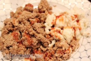 Makiz Lebanese Hot Sauce on Breakfast