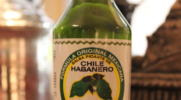 La Anita Green Chile Habanero Hot Sauce Bottle