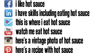 Hot Sauce Social Media