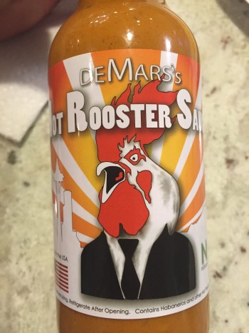 de Mar's Hot Rooster Sauce - Hot Sauce Review